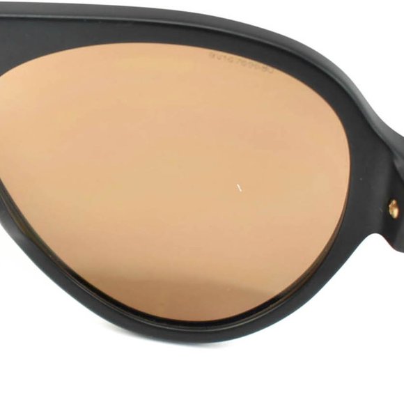 VERSACE: Matte Black, "Medusa" Logo Mirrored, Polarized Sunglasses (po) - Picture 11 of 11